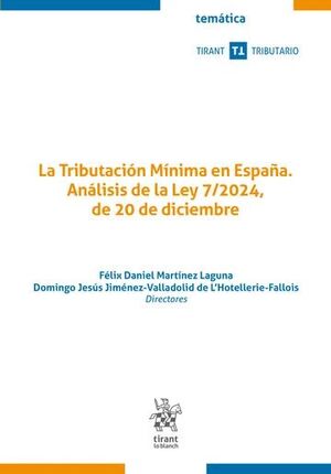 LA TRIBUTACIÓN MÍNIMA EN ESPAÑA.