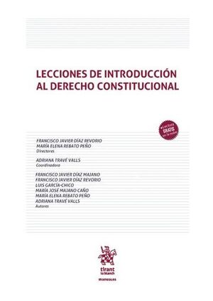 LECCIONES DE INTRODUCCION AL DERECHO CONSTITUCIONAL