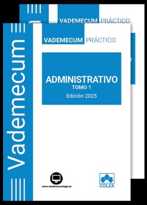 VADEMECUM ADMINISTRATIVO 2 TOMOS 2025