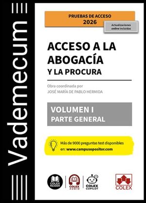 VADEMECUM I: ACCESO ABOGACIA: PARTE GENERAL