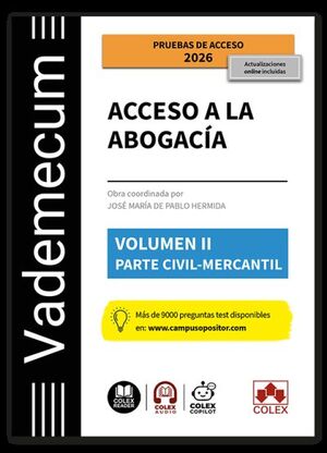 VADEMECUM II: ACCESO ABOGACIA: CIVIL Y MERCANTIL