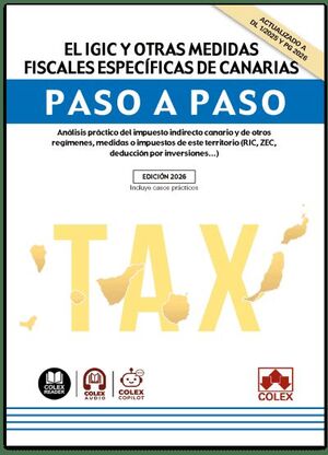 IGIC Y OTRAS MEDIDAS FISCALES ESPECIFICAS DE CANARIAS