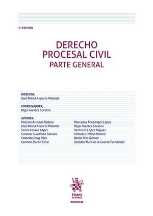 DERECHO PROCESAL CIVIL. PARTE GENERAL