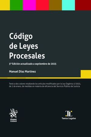 CODIGO DE LEYES PROCESALES