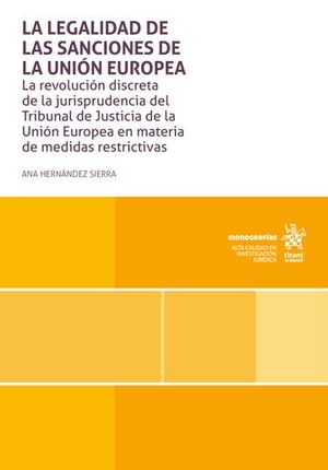 LA LEGALIDAD DE LAS SANCIONES DE LA UNIÓN EUROPEA