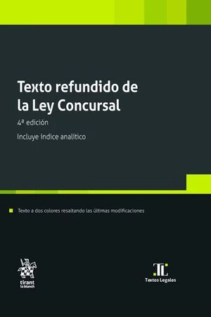 TEXTO REFUNDIDO DE LA LEY CONCURSAL