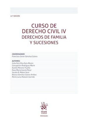CURSO DE DERECHO CIVIL IV