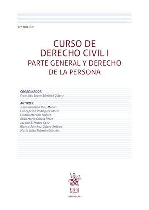 CURSO DE DERECHO CIVIL I
