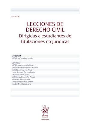 LECCIONES DE DERECHO CIVIL.
