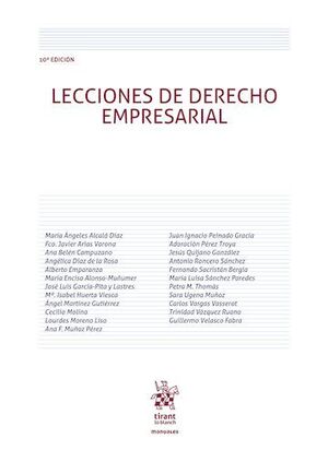 LECCIONES DE DERECHO EMPRESARIAL