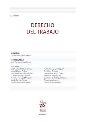 DERECHO DEL TRABAJO