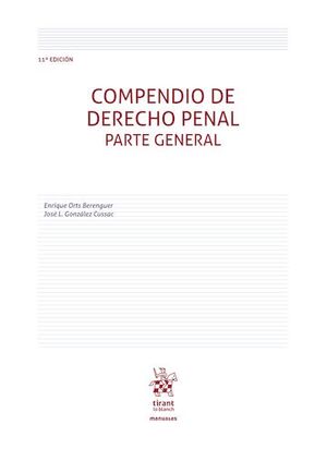 COMPENDIO DE DERECHO PENAL. PARTE GENERAL