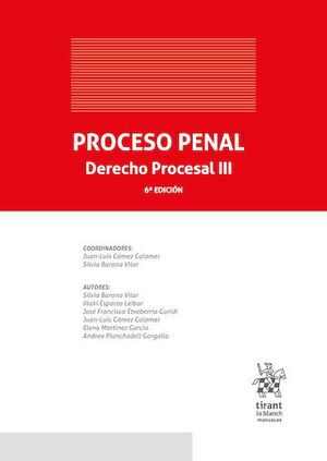 PROCESO PENAL. DERECHO PROCESAL III
