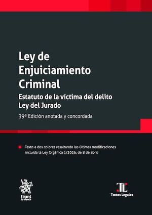 LEY DE ENJUICIAMIENTO CRIMINAL