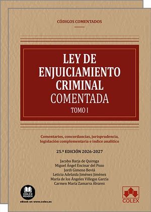LEY DE ENJUICIAMIENTO CRIMINAL - COMENTADO (2 VOLS.)