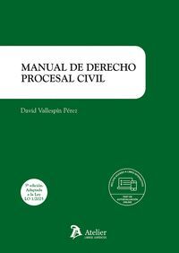 MANUAL DE DERECHO PROCESAL CIVIL