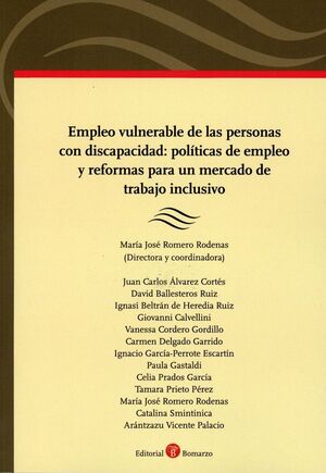 EMPLEO VULNERABLE DE LAS PERSONAS CON DISCAPACIDAD: