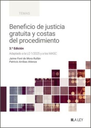 BENEFICIO JUSTICIA GRATUITA Y COSTAS PROCEDIMIENTO