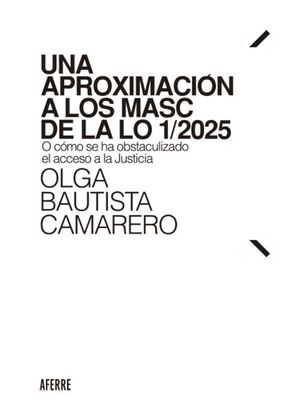 UNA APROXIMACION A LOS MASC DE LA LO 1/2025